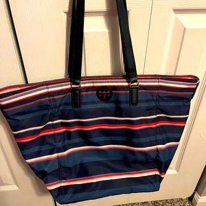 Tory Burch Brand New with tag. Striped Canyon Tote